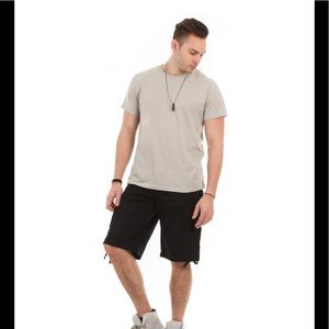 RELAXED FIT CARGO SHORTS